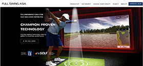 Golf simulator website